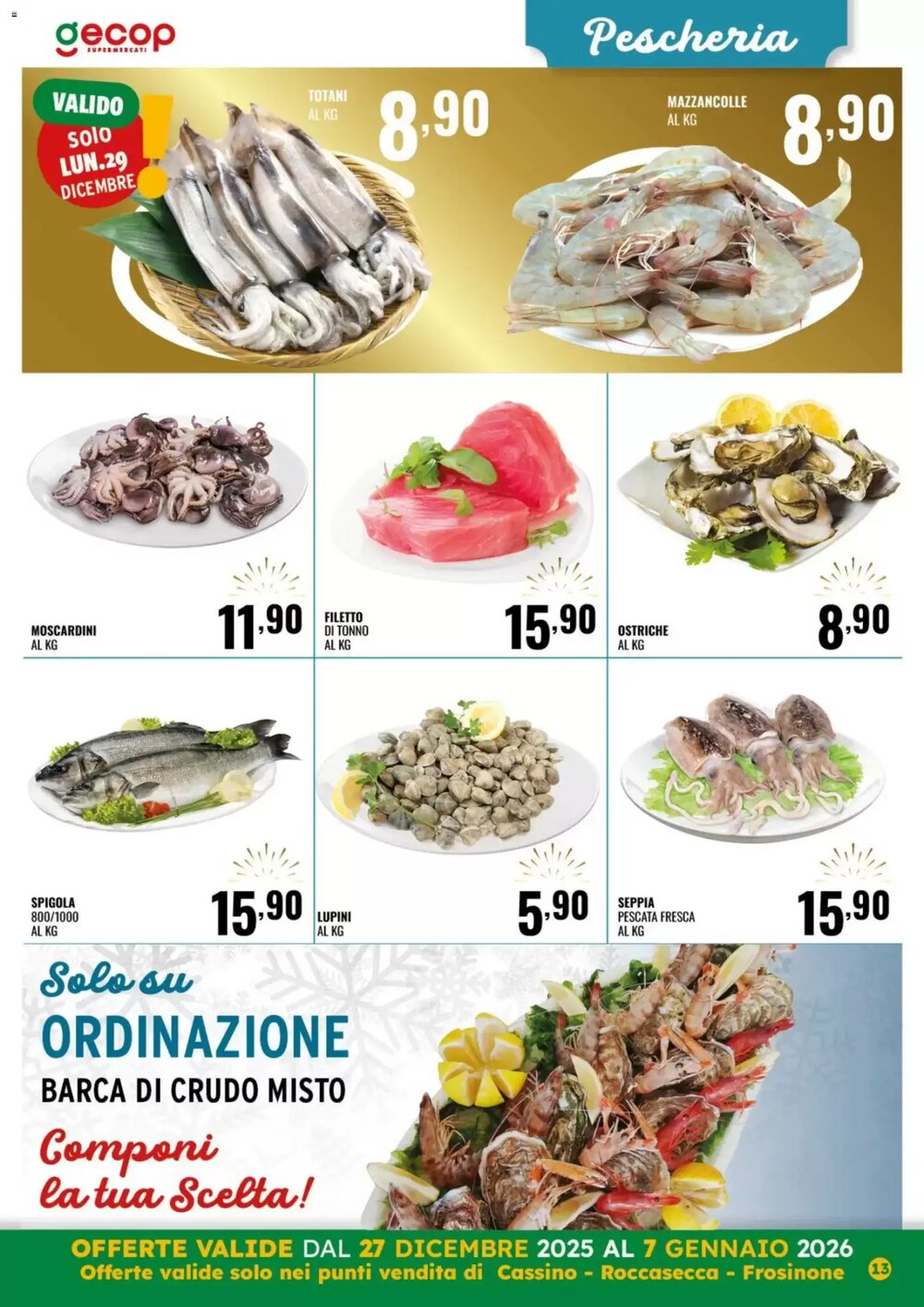 Volantino promozionale Gecop  valide dal 27/12/2025 - Pagina 13.