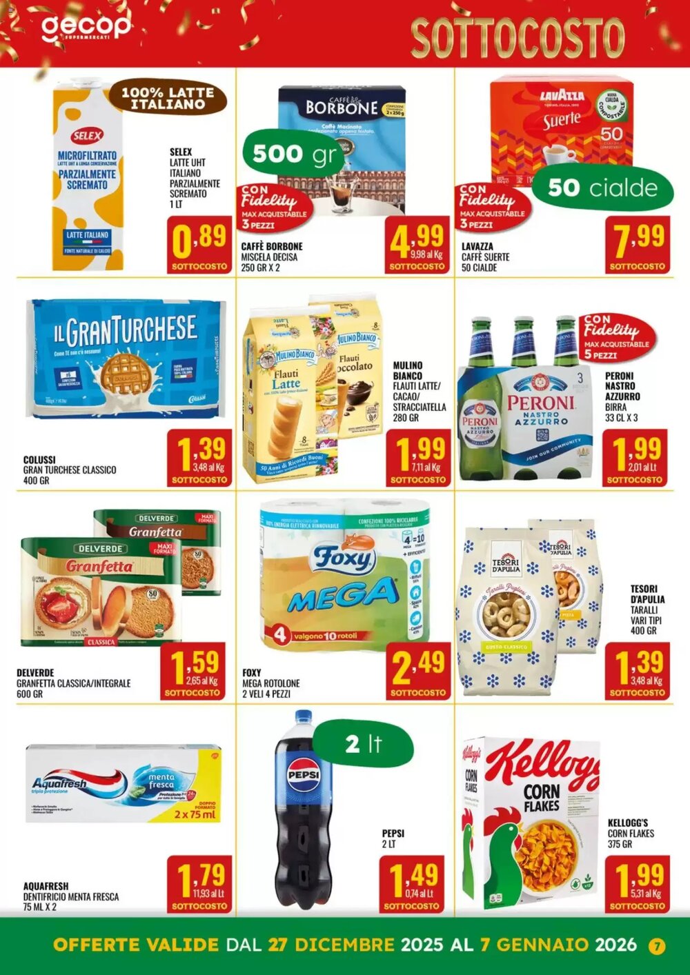 Volantino promozionale Gecop  valide dal 27/12/2025 - Pagina 7.