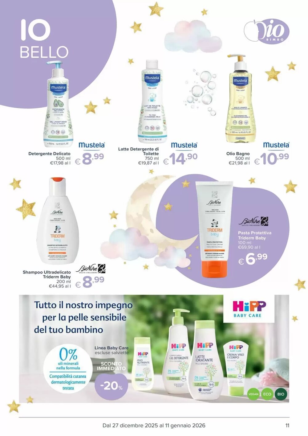 Volantino promozionale Io Bimbo  valide dal 27/12/2025 - Pagina 11.