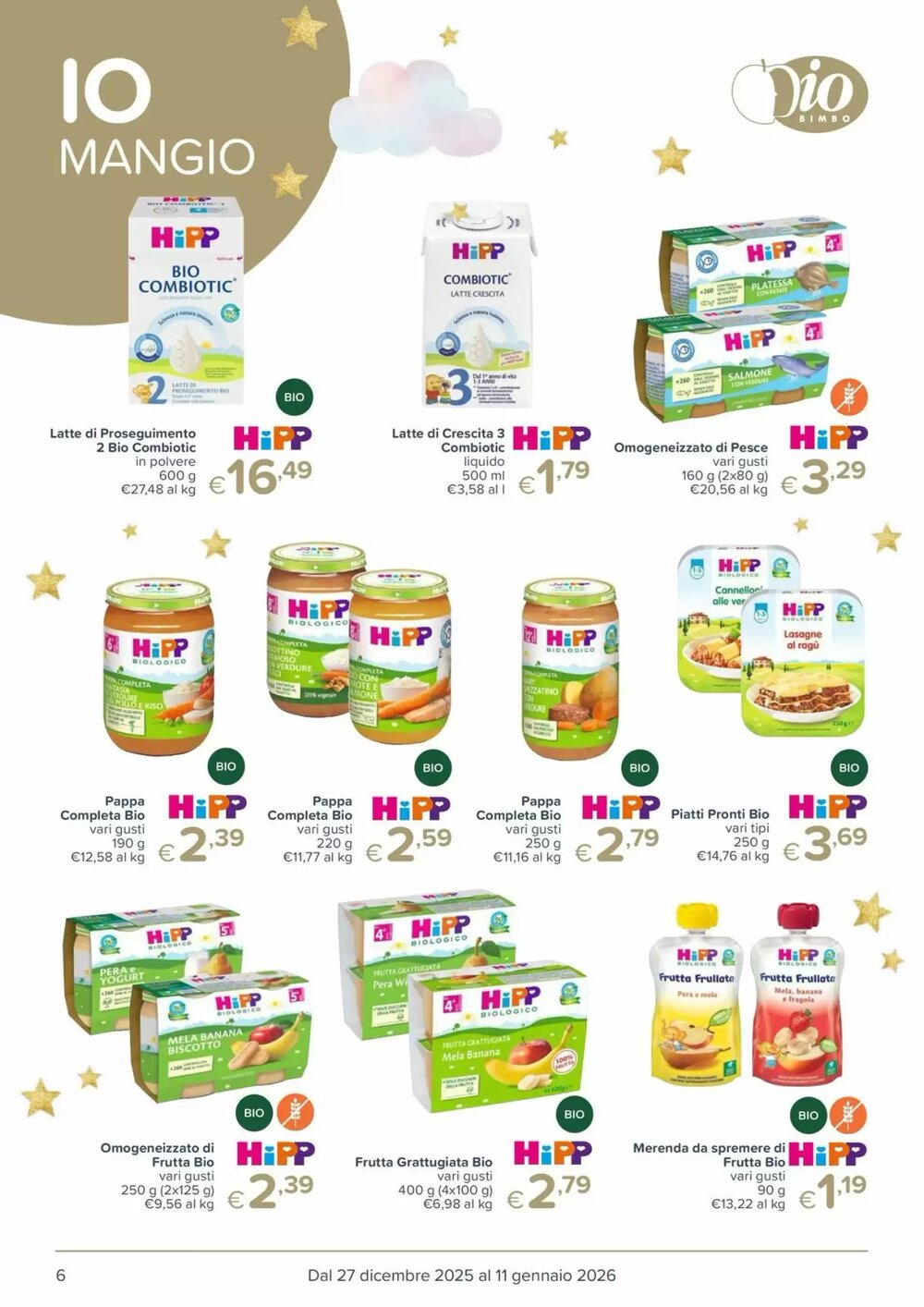 Volantino promozionale Io Bimbo  valide dal 27/12/2025 - Pagina 6.