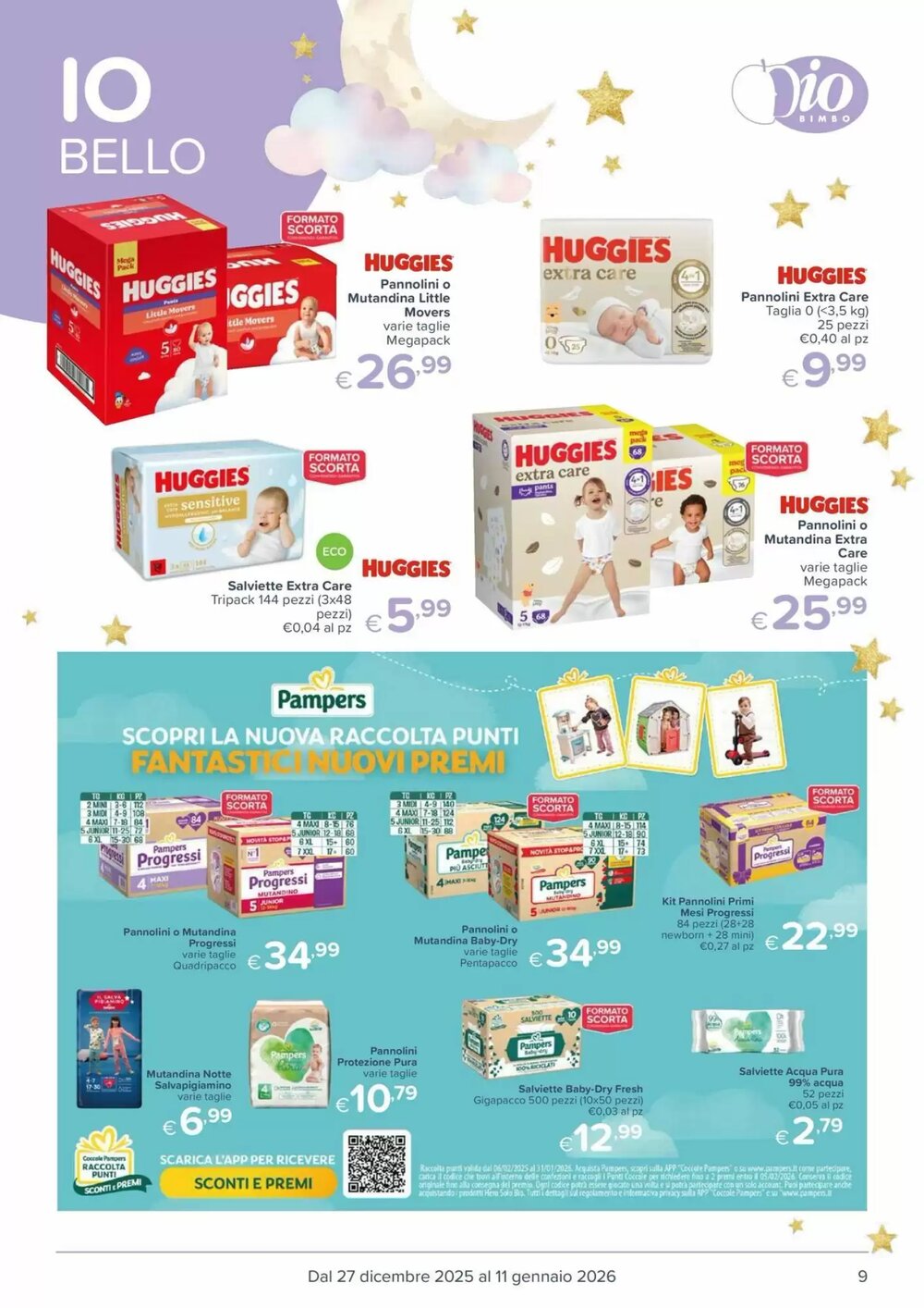 Volantino promozionale Io Bimbo  valide dal 27/12/2025 - Pagina 9.