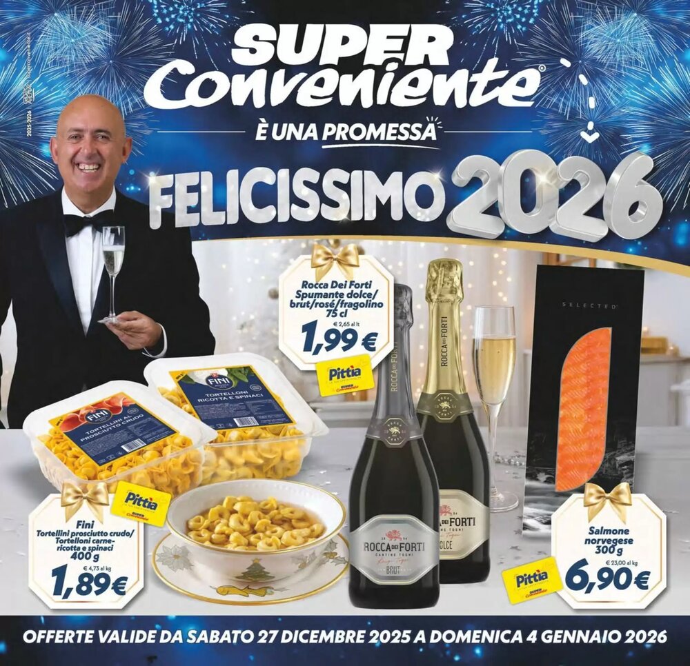 Volantino promozionale Iper Super Conveniente  valide dal 27/12/2025 - Pagina 1.