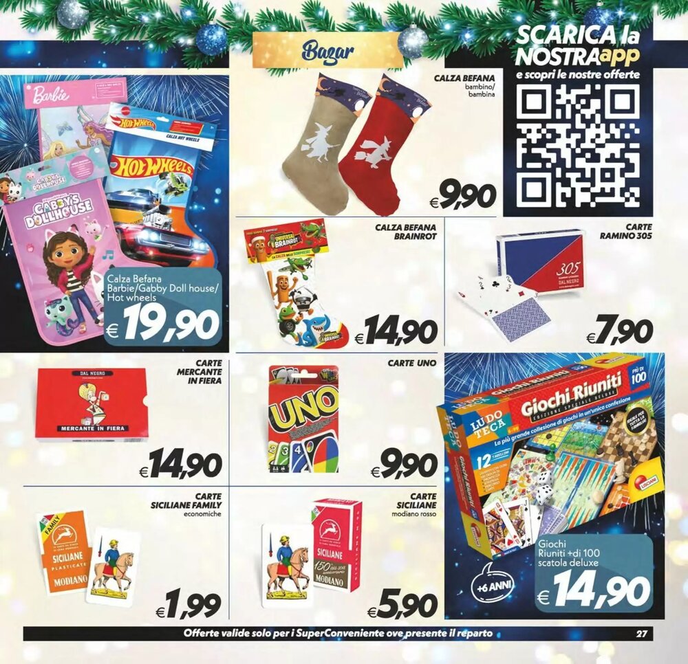 Volantino promozionale Iper Super Conveniente  valide dal 27/12/2025 - Pagina 27.