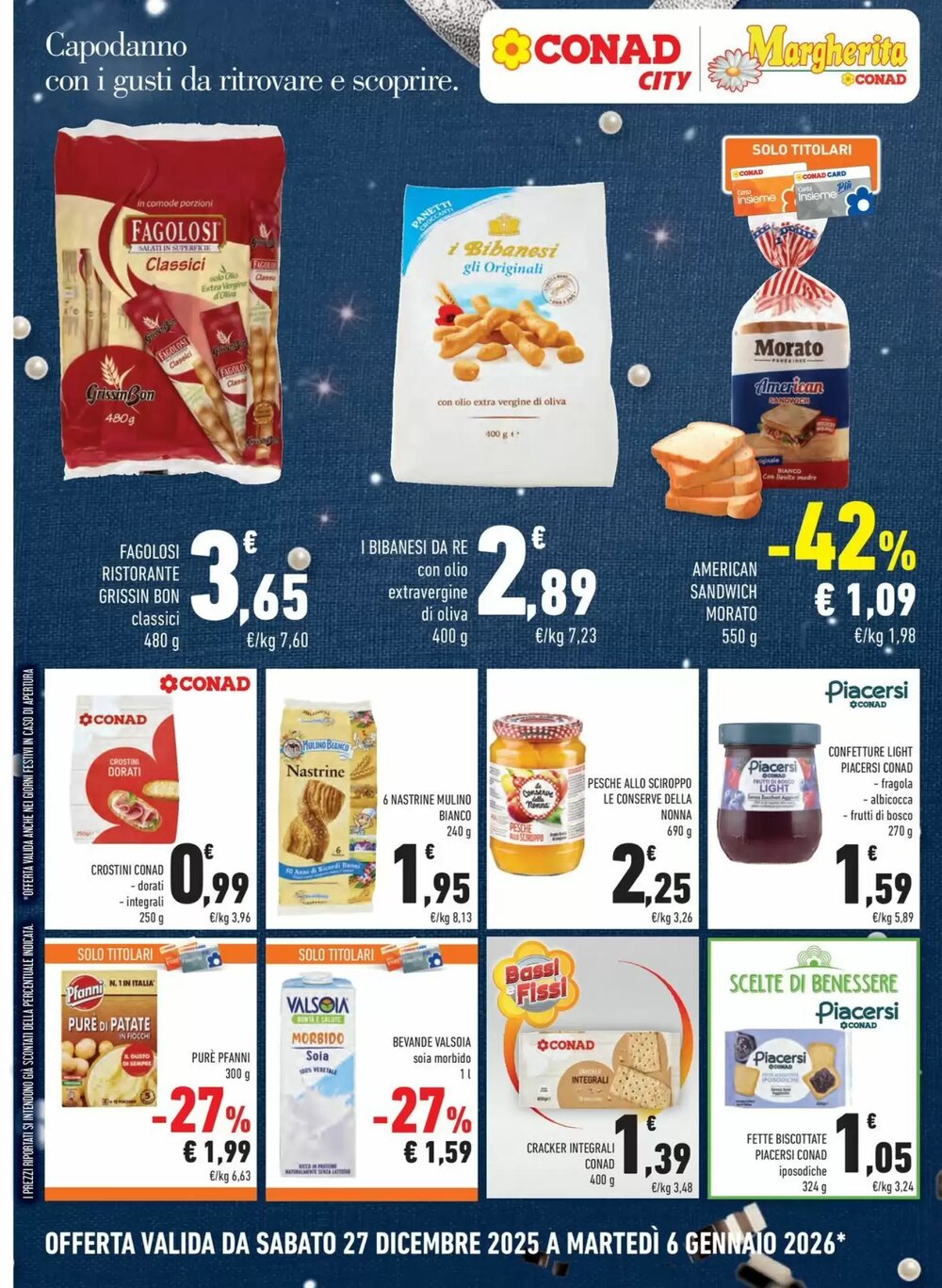 Volantino promozionale Conad Margherita  valide dal 27/12/2025 - Pagina 14.