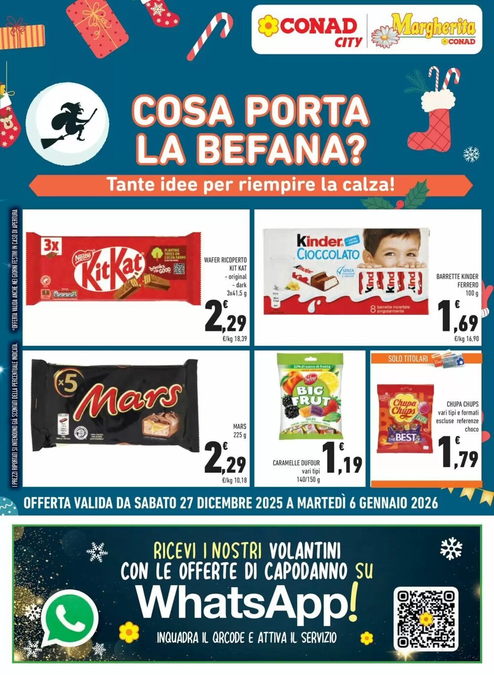 Volantino promozionale Conad Margherita  valide dal 27/12/2025 - Pagina 16.