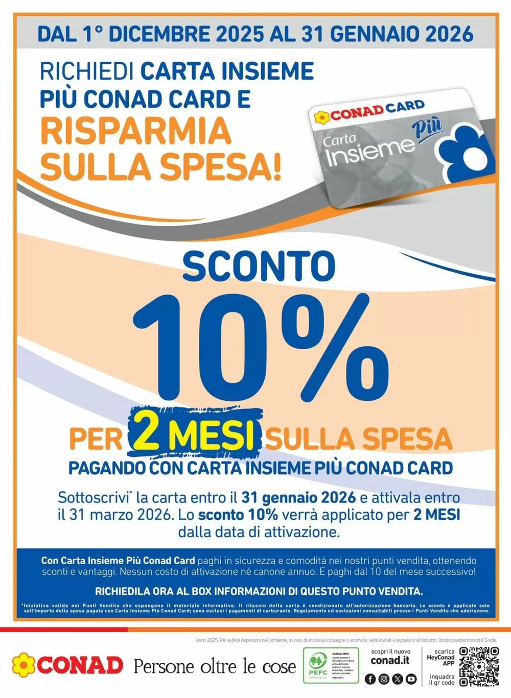 Volantino promozionale Conad Margherita  valide dal 27/12/2025 - Pagina 20.