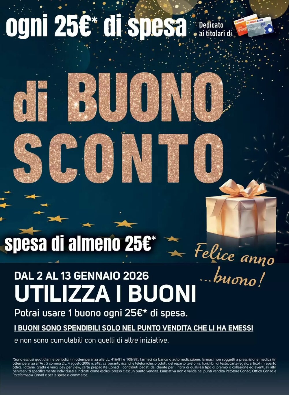 Volantino promozionale Conad Margherita  valide dal 27/12/2025 - Pagina 3.