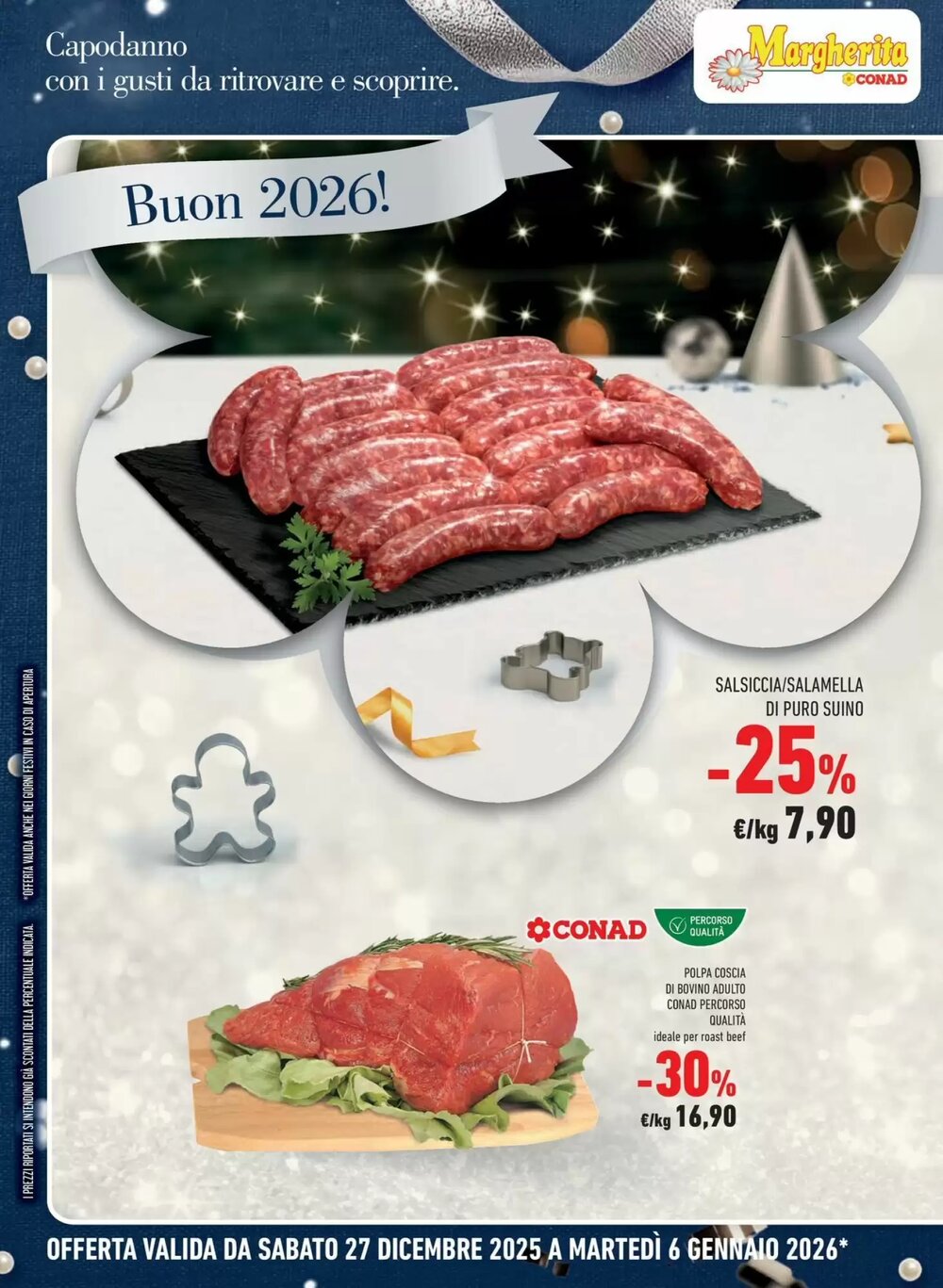 Volantino promozionale Conad Margherita  valide dal 27/12/2025 - Pagina 6.