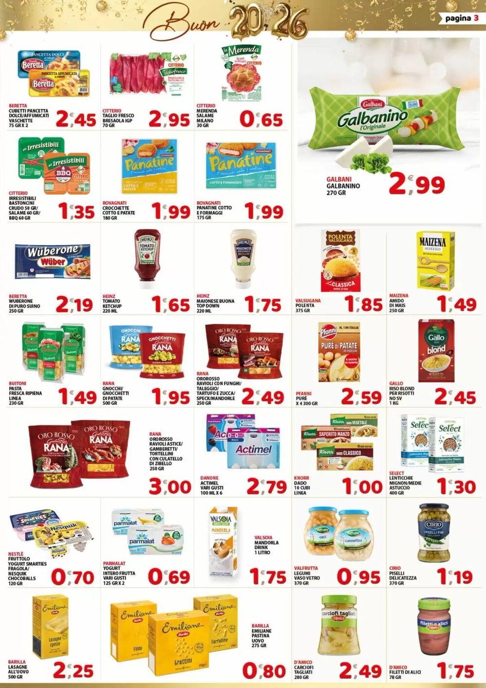 Volantino promozionale Mio Market valide dal 27/12/2025 - Pagina 3.