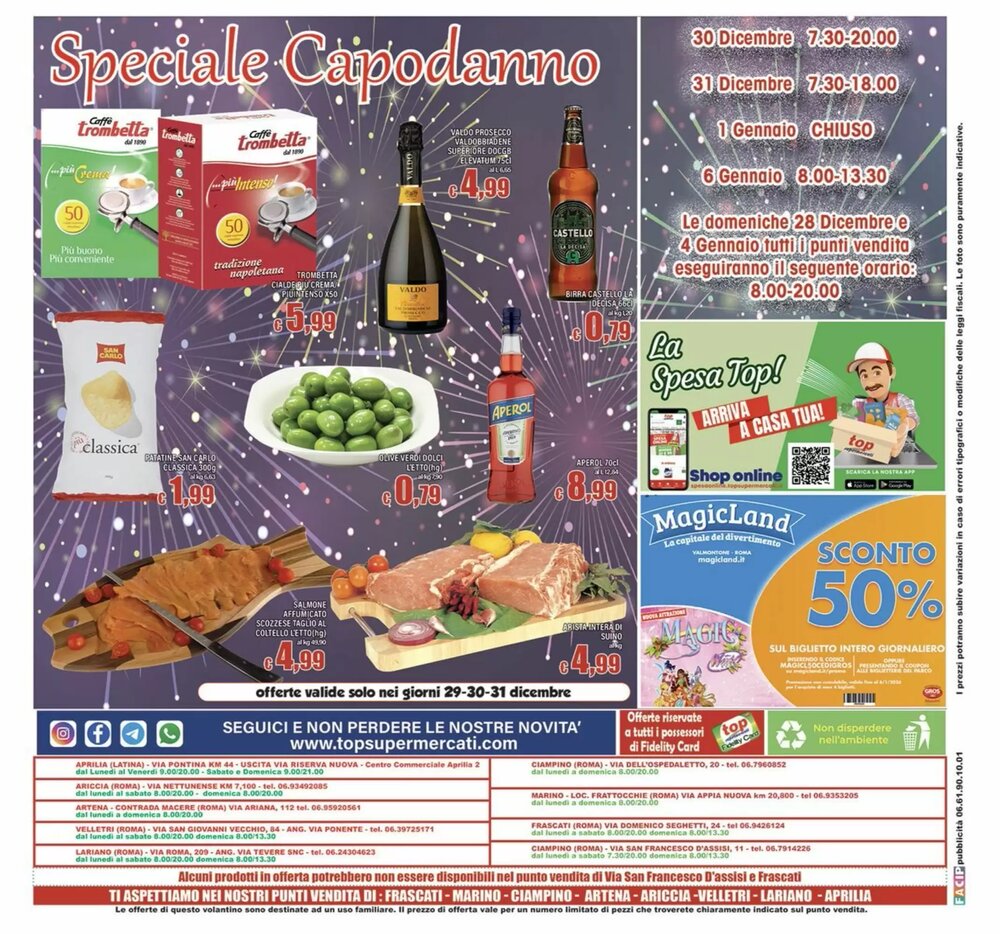 Volantino promozionale Top Supermercati  valide dal 27/12/2025 - Pagina 24.