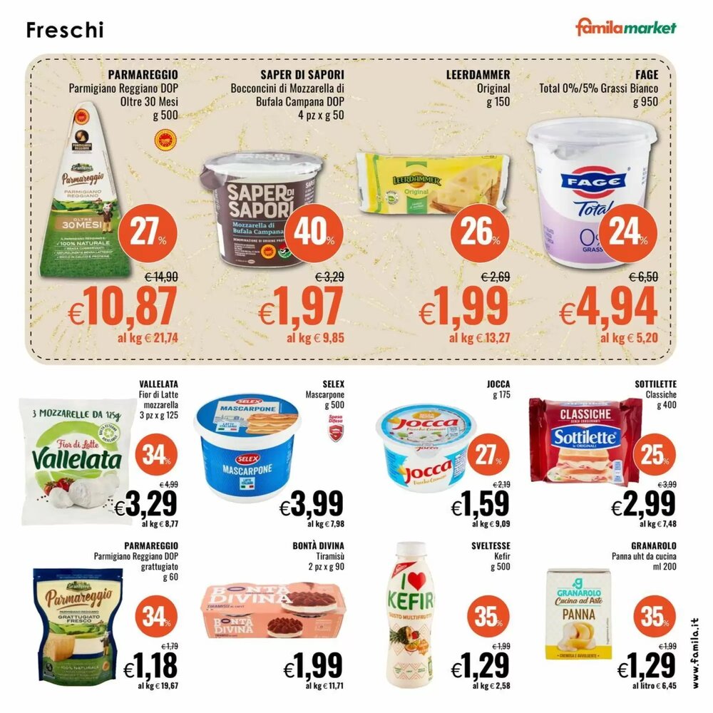 Volantino promozionale Famila Market  valide dal 27/12/2025 - Pagina 13.