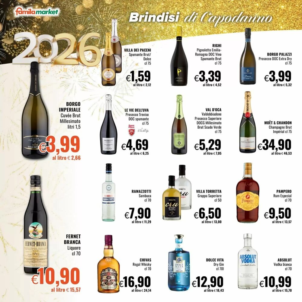 Volantino promozionale Famila Market  valide dal 27/12/2025 - Pagina 2.