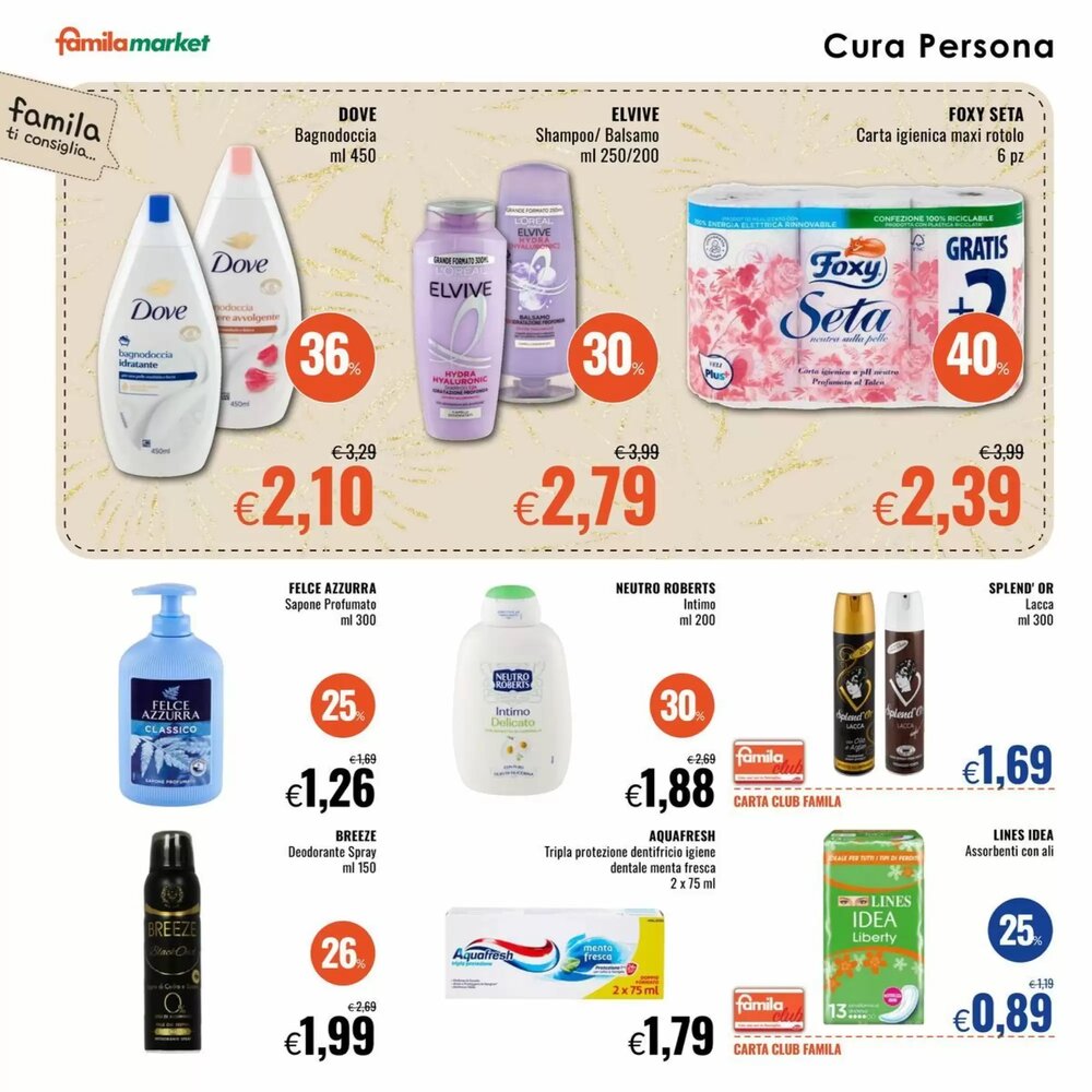 Volantino promozionale Famila Market  valide dal 27/12/2025 - Pagina 20.