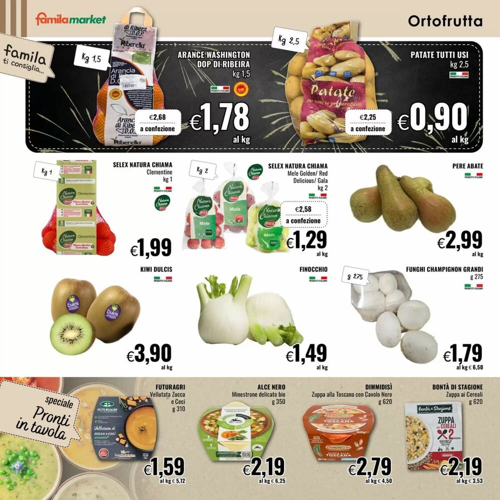 Volantino promozionale Famila Market  valide dal 27/12/2025 - Pagina 8.