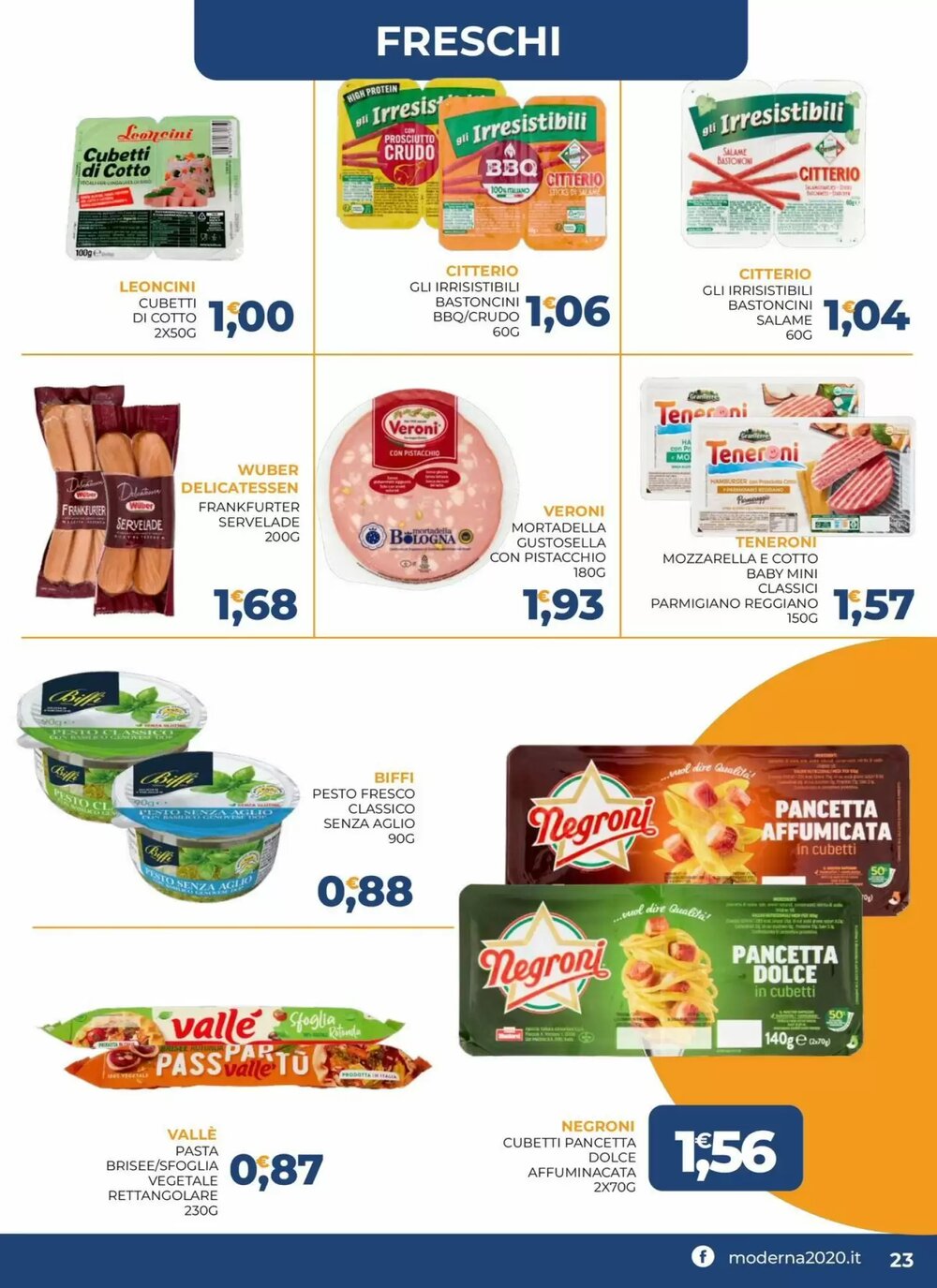 Volantino promozionale Moderna  valide dal 27/12/2025 - Pagina 23.