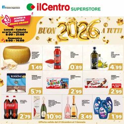 Volantino promozionale Il Centro Superstore  valide dal 27/12/2025 - Pagina 1.
