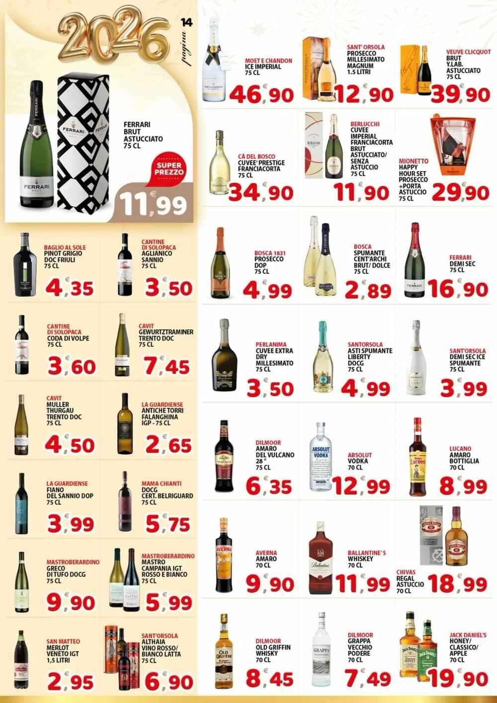 Volantino promozionale Premium Supermercati  valide dal 27/12/2025 - Pagina 14.