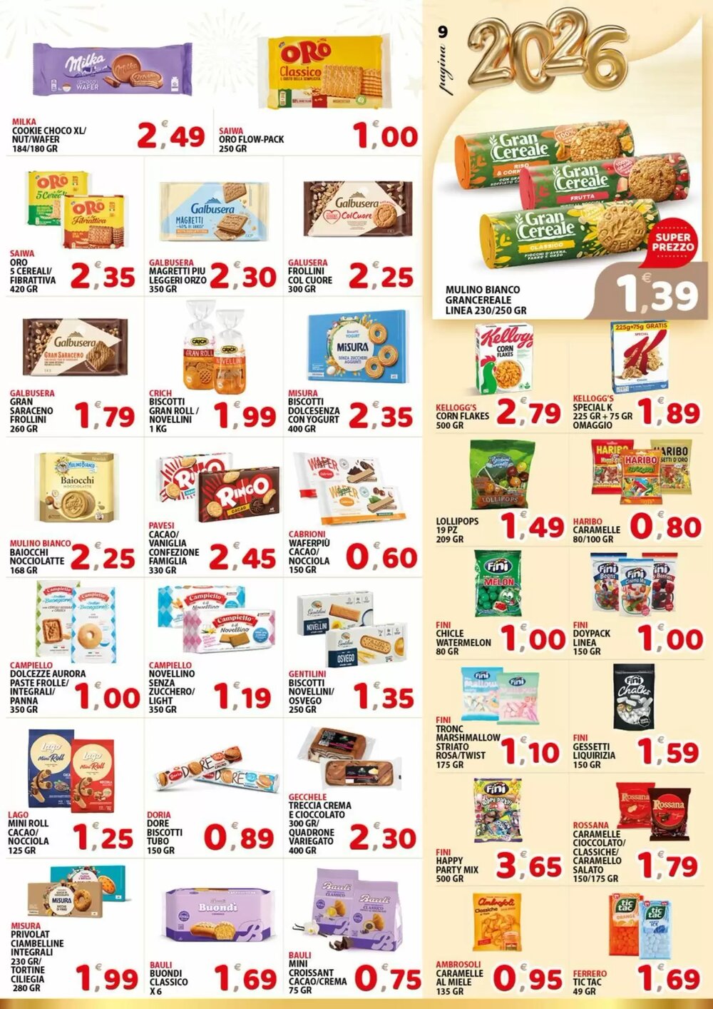 Volantino promozionale Premium Supermercati  valide dal 27/12/2025 - Pagina 9.