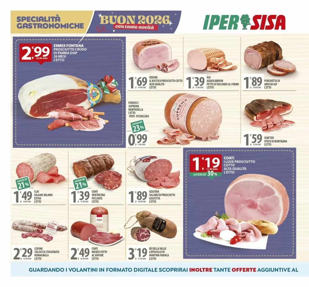 Volantino promozionale IperSisa  valide dal 27/12/2025 - Pagina 4.