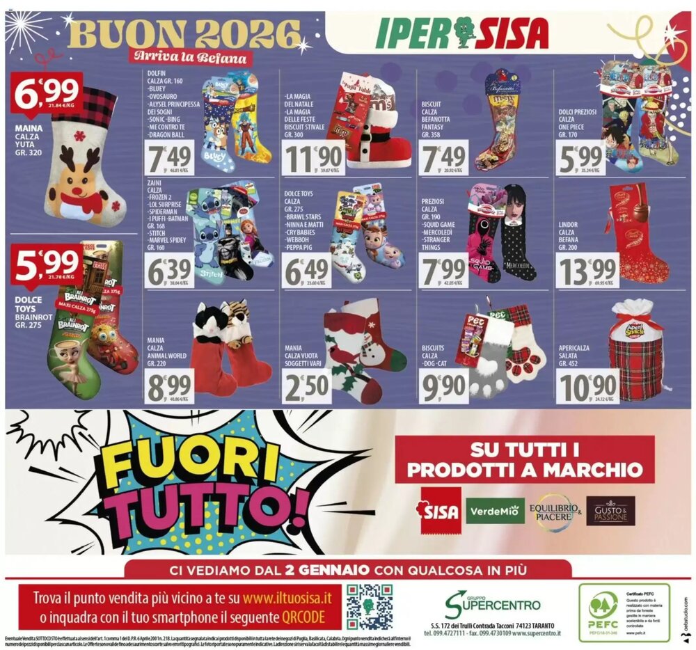 Volantino promozionale Sisa  valide dal 27/12/2025 - Pagina 12.