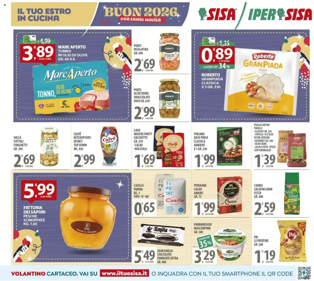 Volantino promozionale Sisa  valide dal 27/12/2025 - Pagina 9.