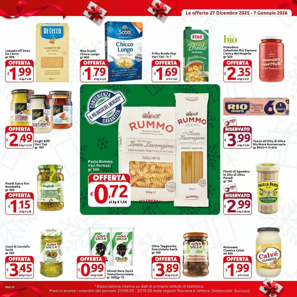 Volantino promozionale Carrefour Market  valide dal 27/12/2025 - Pagina 10.