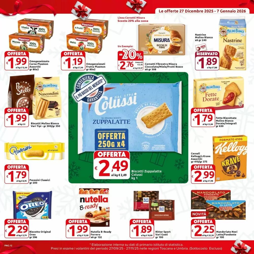 Volantino promozionale Carrefour Market  valide dal 27/12/2025 - Pagina 12.