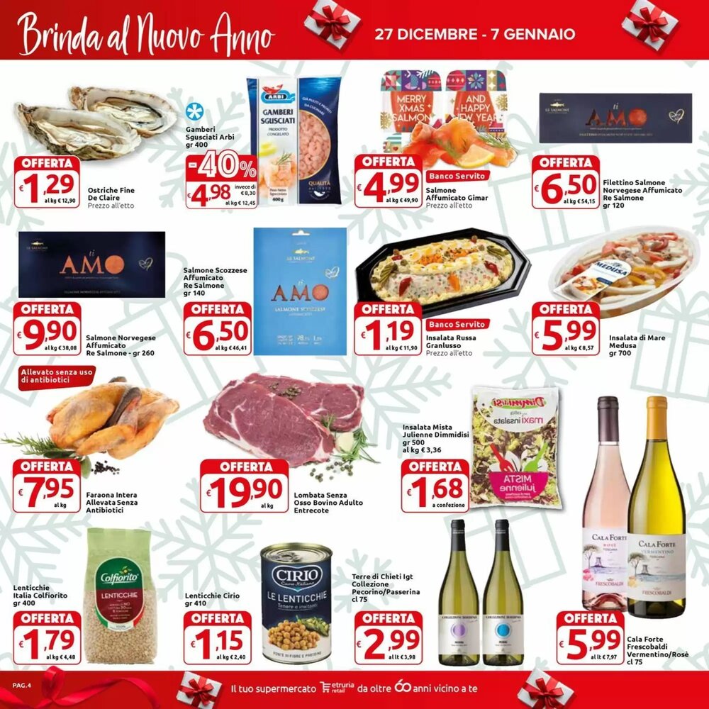 Volantino promozionale Carrefour Market  valide dal 27/12/2025 - Pagina 4.
