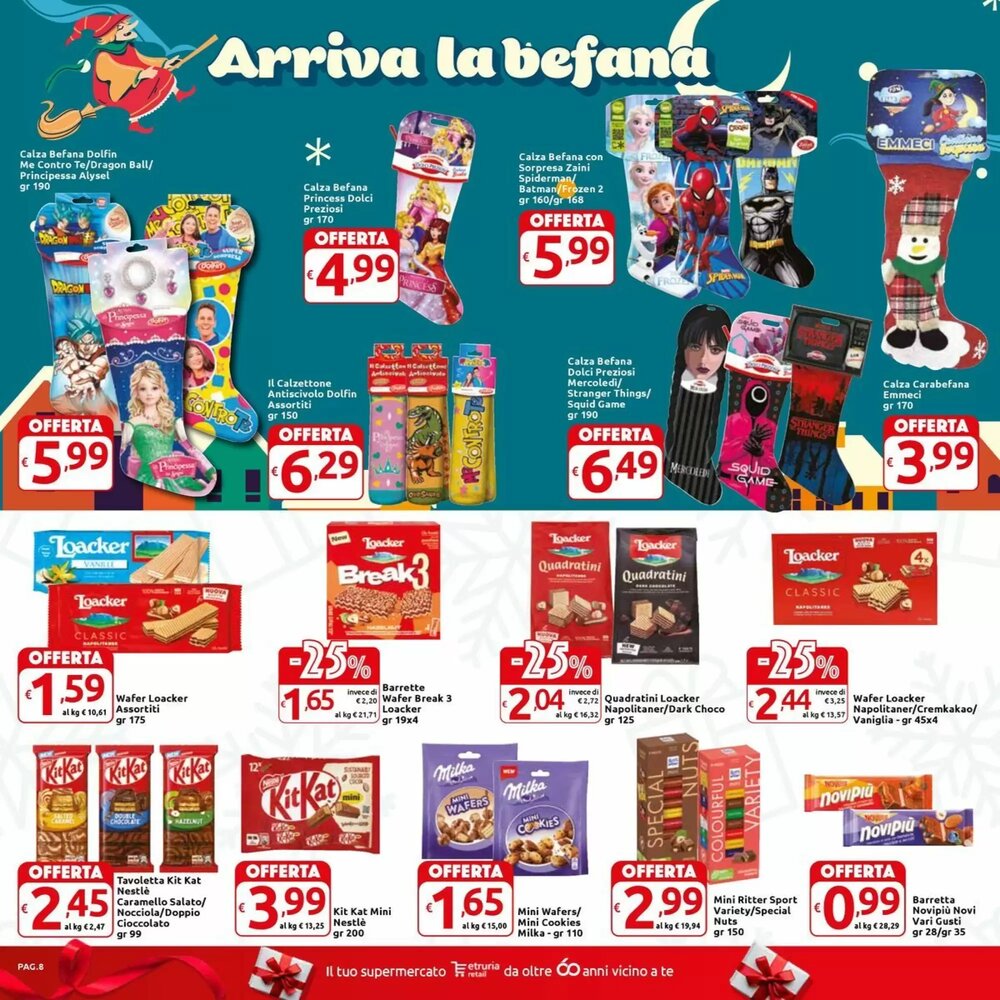 Volantino promozionale Carrefour Market  valide dal 27/12/2025 - Pagina 8.