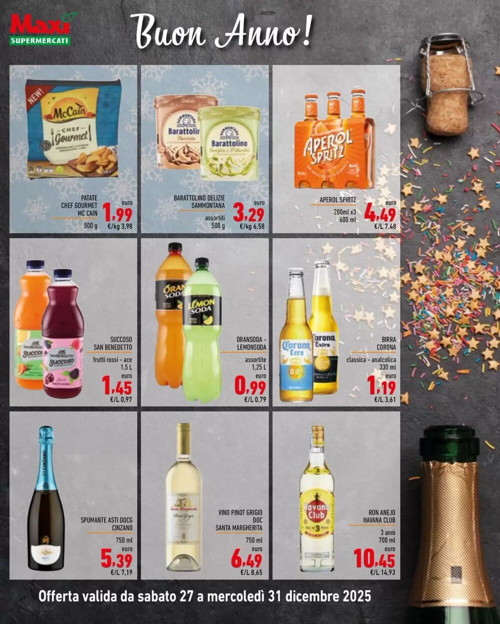 Volantino promozionale Maxi Supermercati  valide dal 27/12/2025 - Pagina 4.