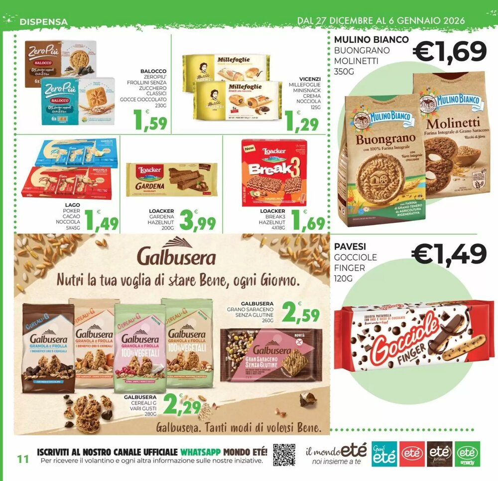 Volantino promozionale Eté  valide dal 27/12/2025 - Pagina 11.