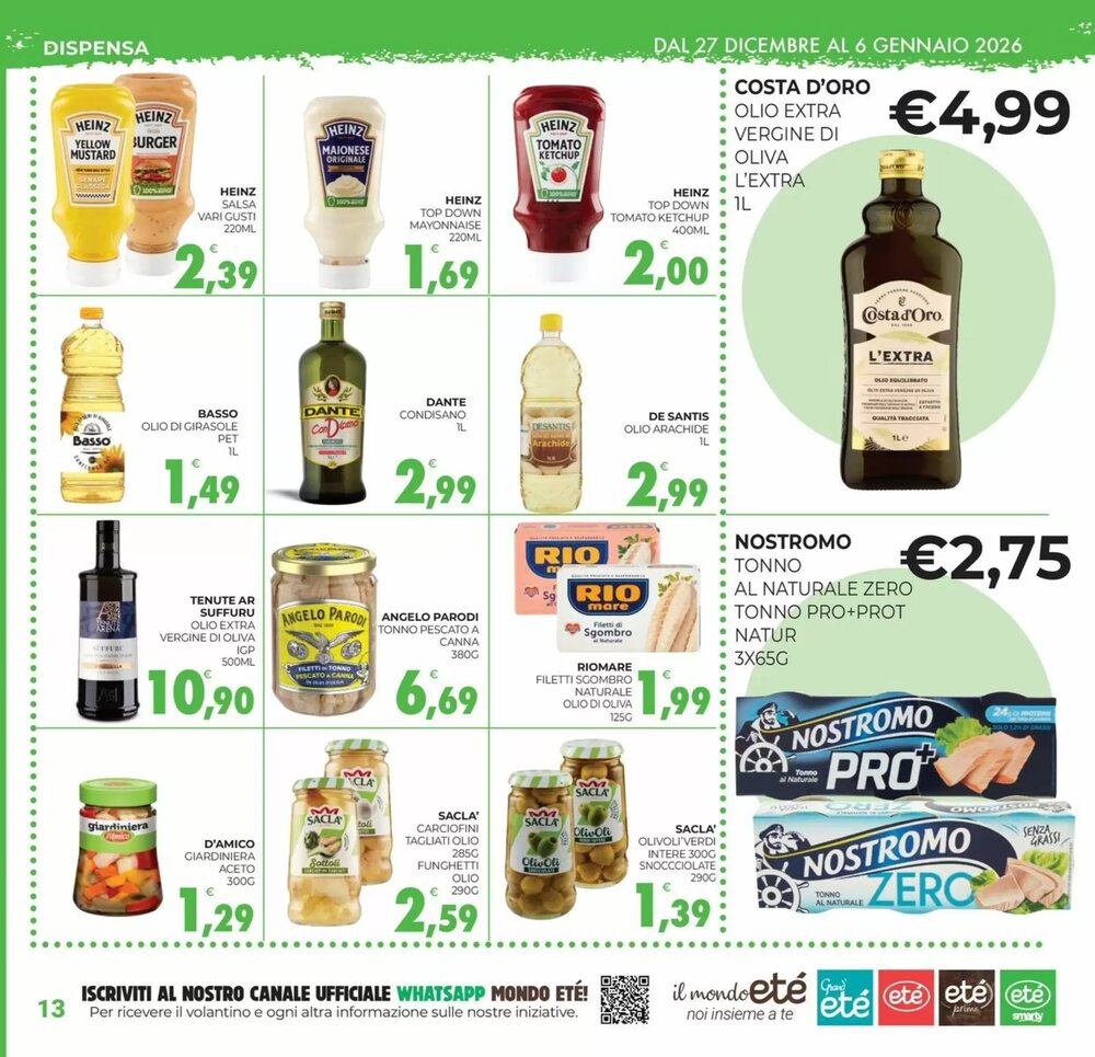 Volantino promozionale Eté  valide dal 27/12/2025 - Pagina 13.