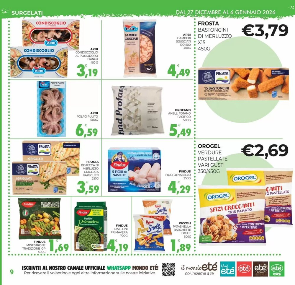 Volantino promozionale Eté  valide dal 27/12/2025 - Pagina 9.