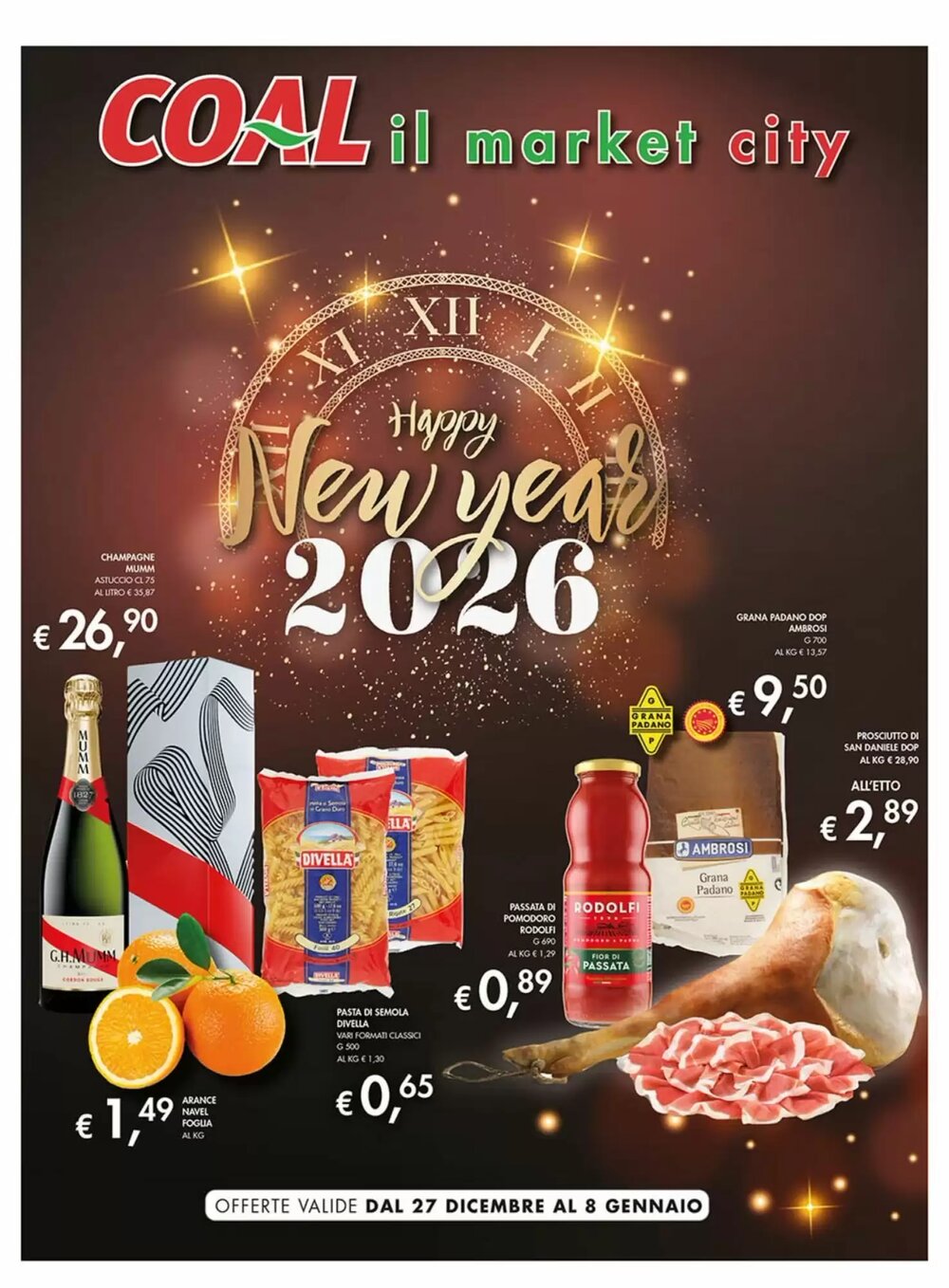 Volantino promozionale Coal  valide dal 27/12/2025 - Pagina 1.