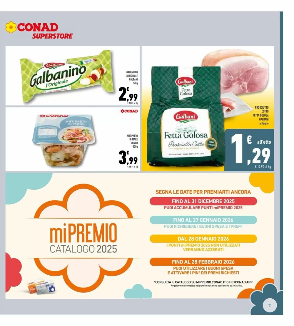 Volantino promozionale Conad Superstore  valide dal 27/12/2025 - Pagina 11.