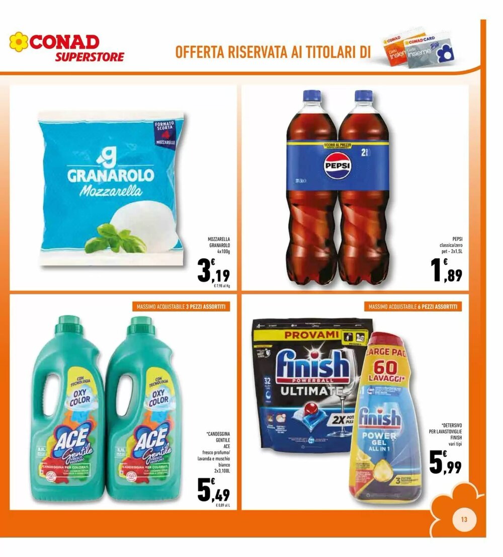 Volantino promozionale Conad Superstore  valide dal 27/12/2025 - Pagina 13.