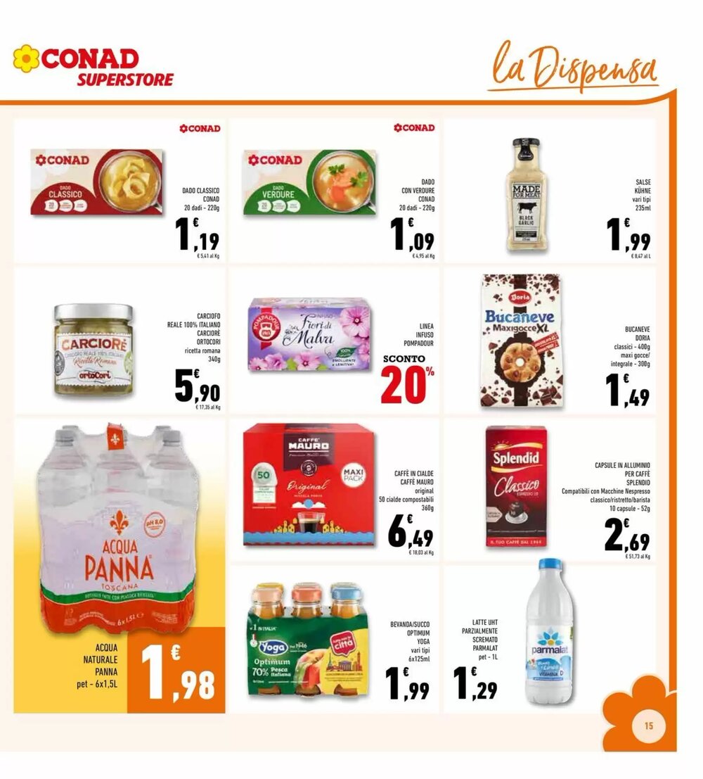Volantino promozionale Conad Superstore  valide dal 27/12/2025 - Pagina 15.