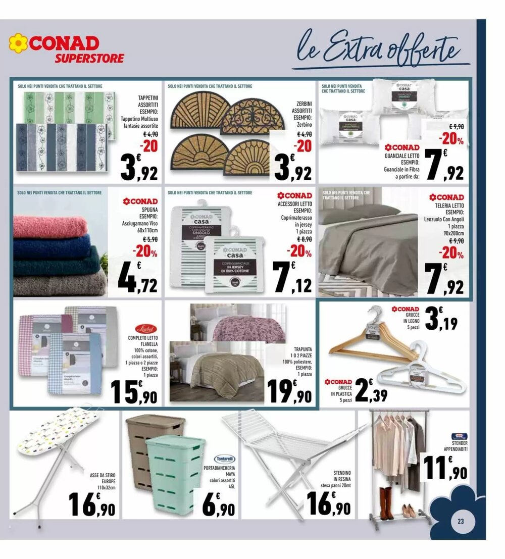Volantino promozionale Conad Superstore  valide dal 27/12/2025 - Pagina 23.