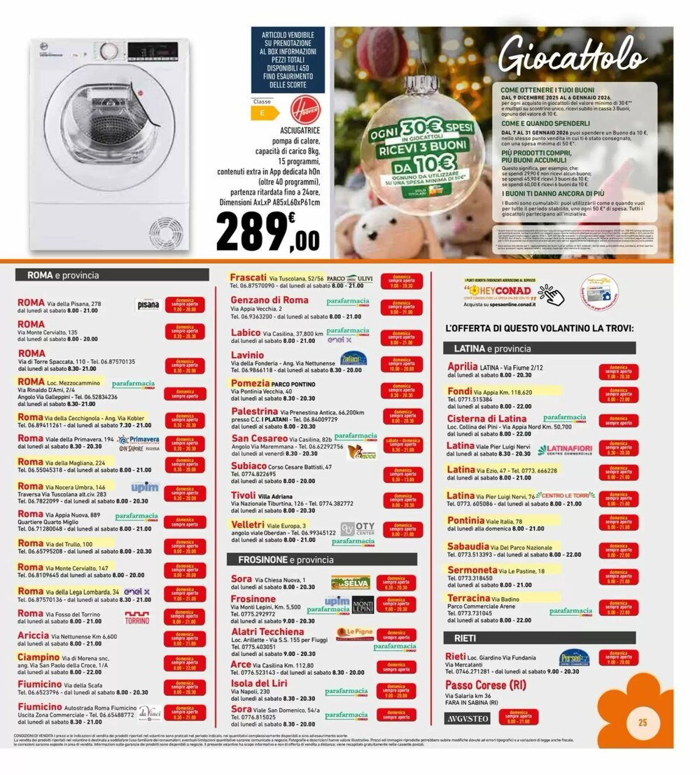 Volantino promozionale Conad Superstore  valide dal 27/12/2025 - Pagina 25.