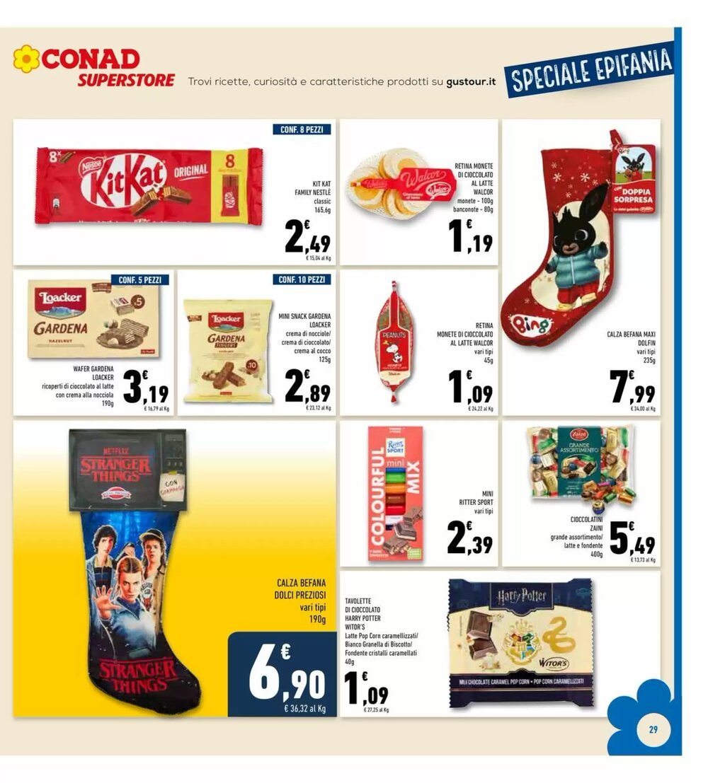 Volantino promozionale Conad Superstore  valide dal 27/12/2025 - Pagina 29.