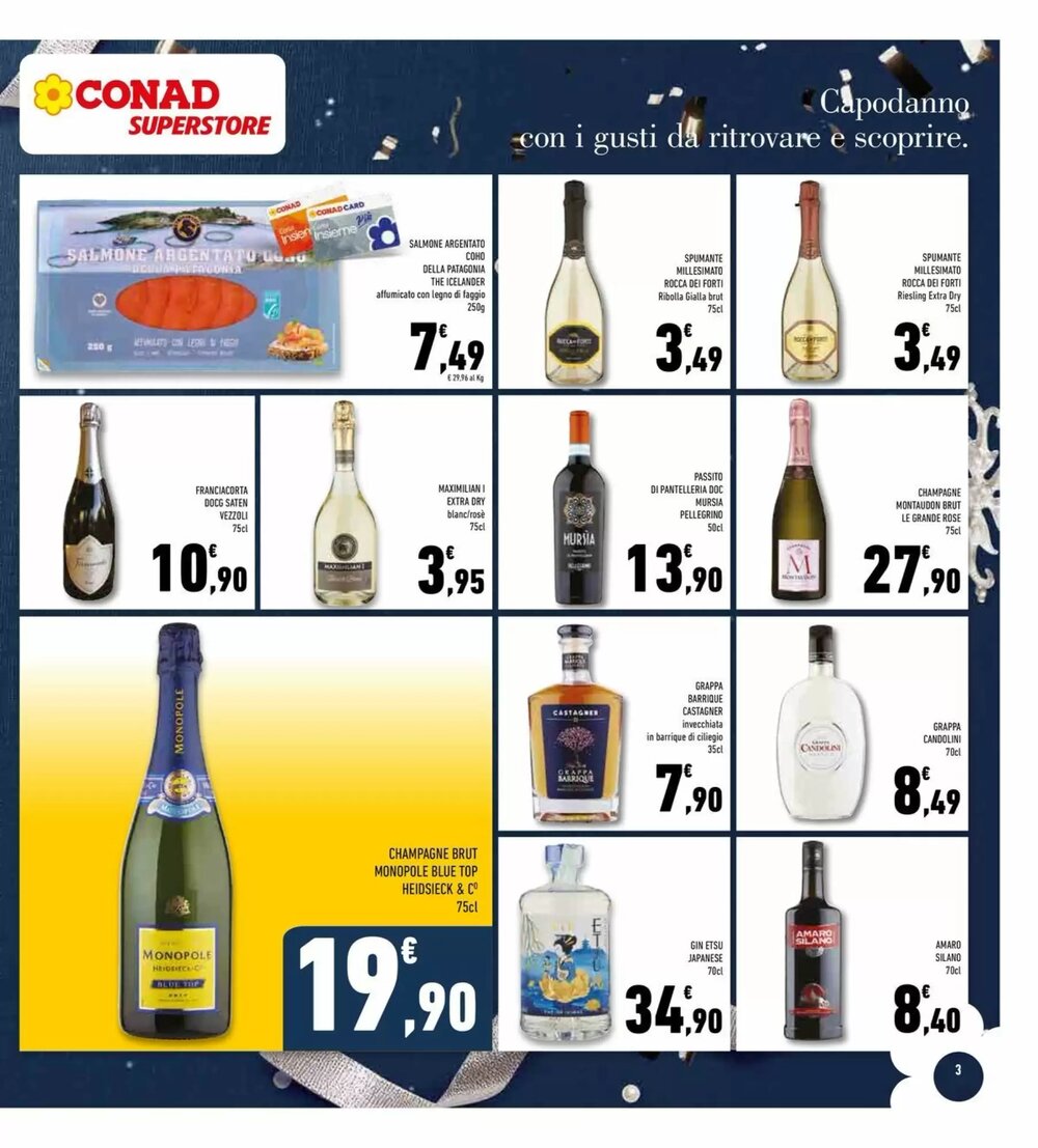Volantino promozionale Conad Superstore  valide dal 27/12/2025 - Pagina 3.