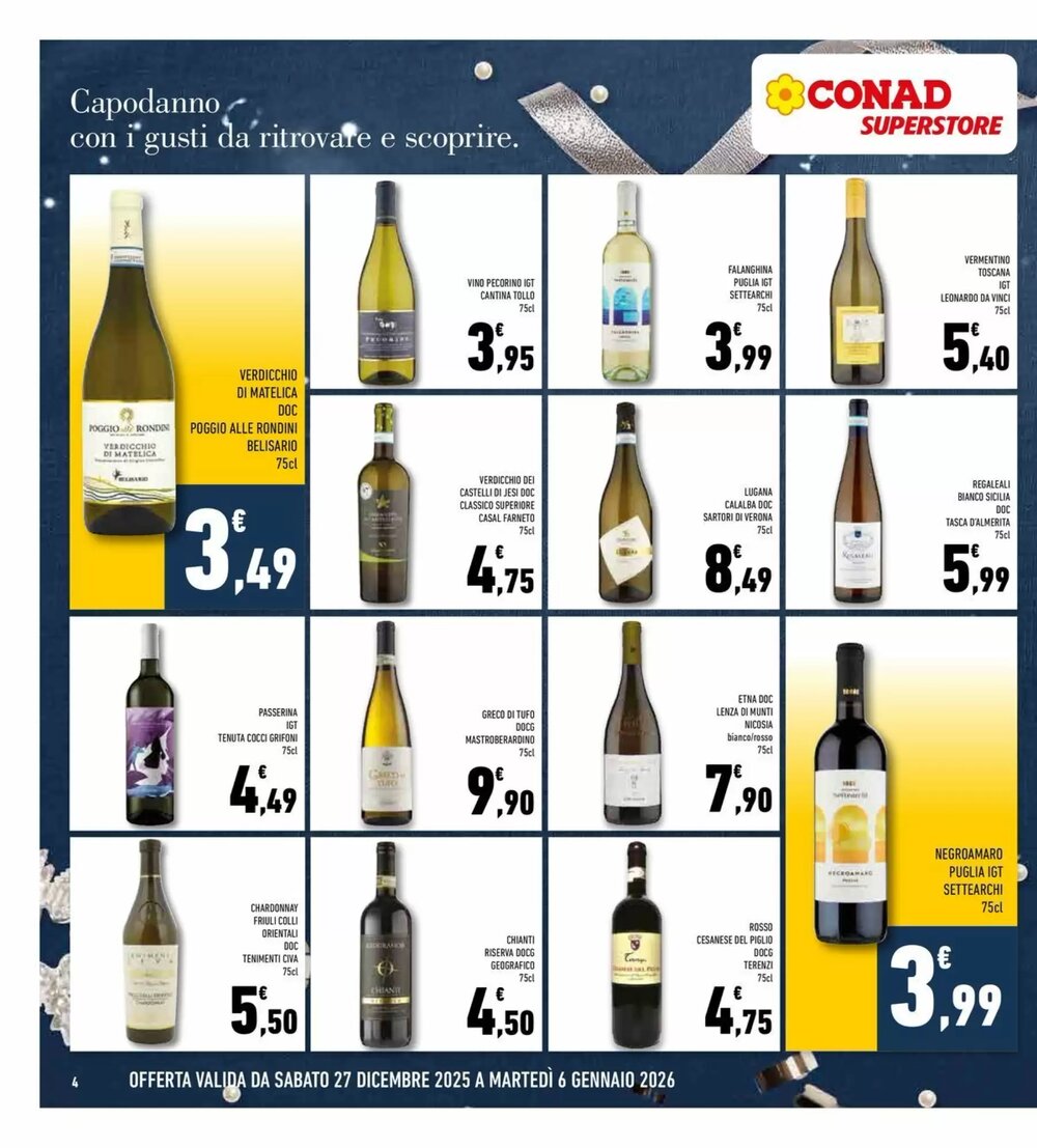 Volantino promozionale Conad Superstore  valide dal 27/12/2025 - Pagina 4.
