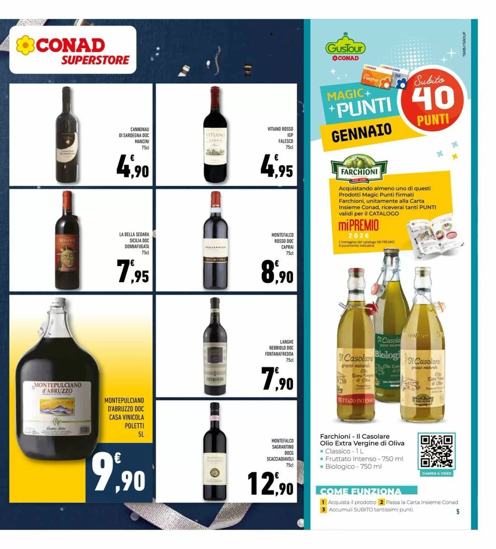 Volantino promozionale Conad Superstore  valide dal 27/12/2025 - Pagina 5.