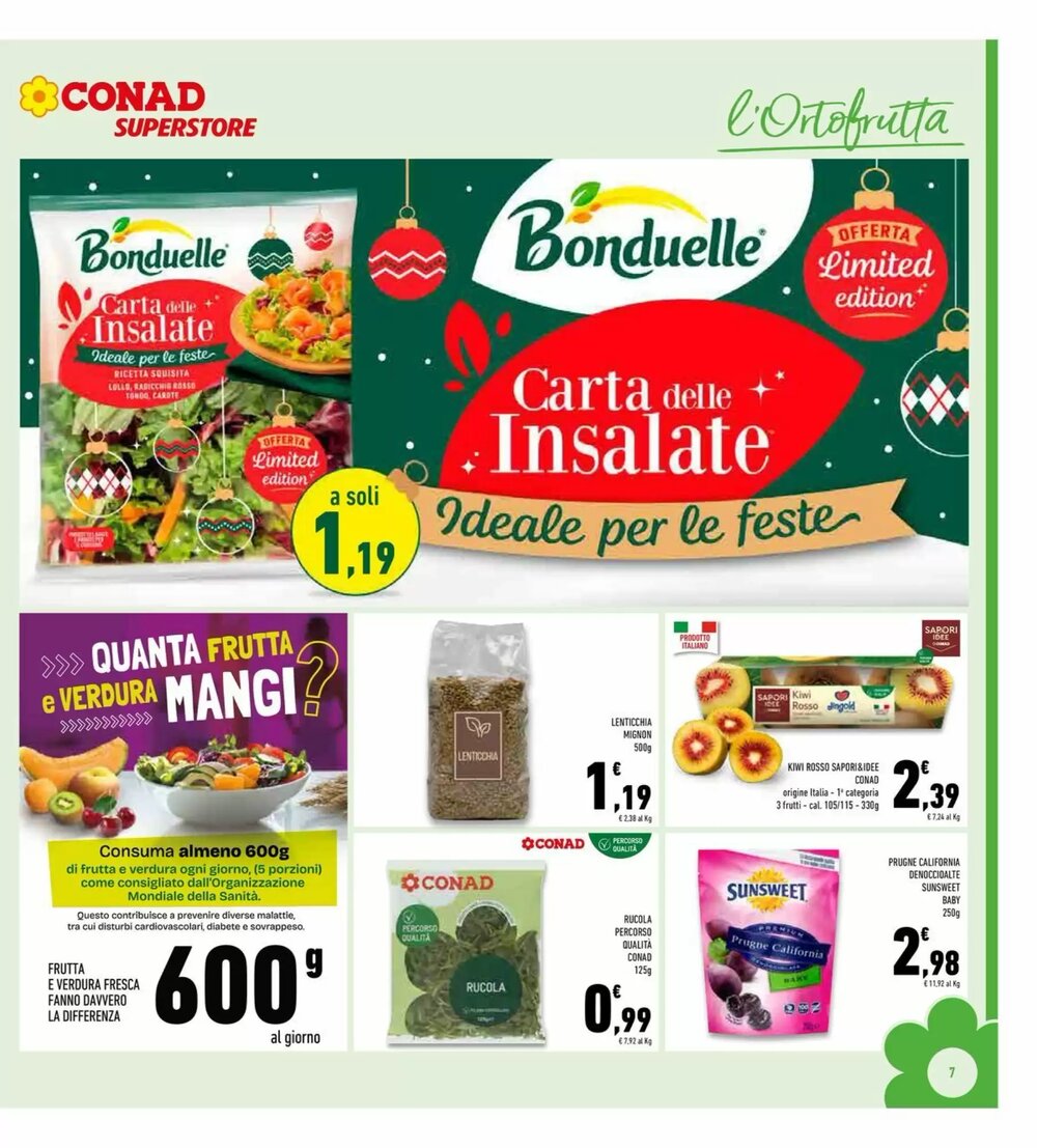 Volantino promozionale Conad Superstore  valide dal 27/12/2025 - Pagina 7.