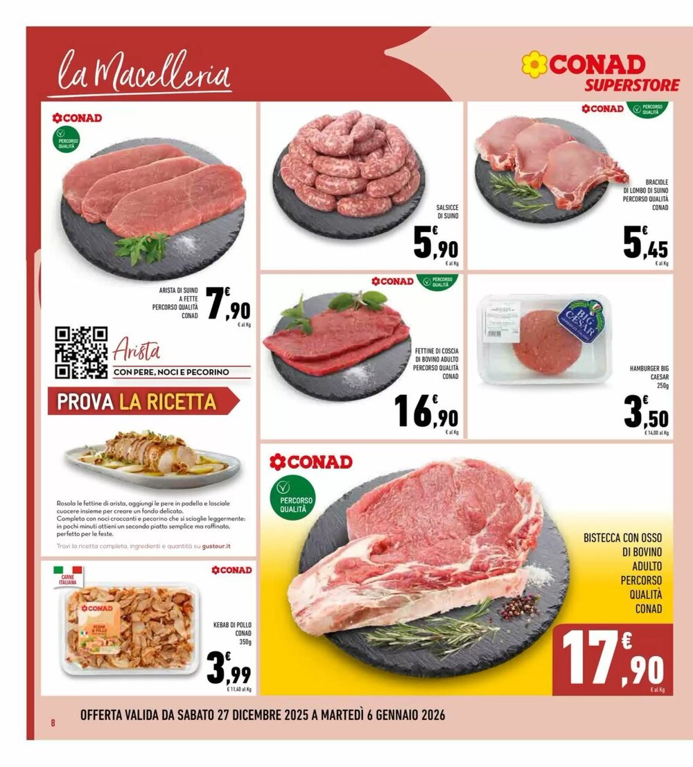 Volantino promozionale Conad Superstore  valide dal 27/12/2025 - Pagina 8.