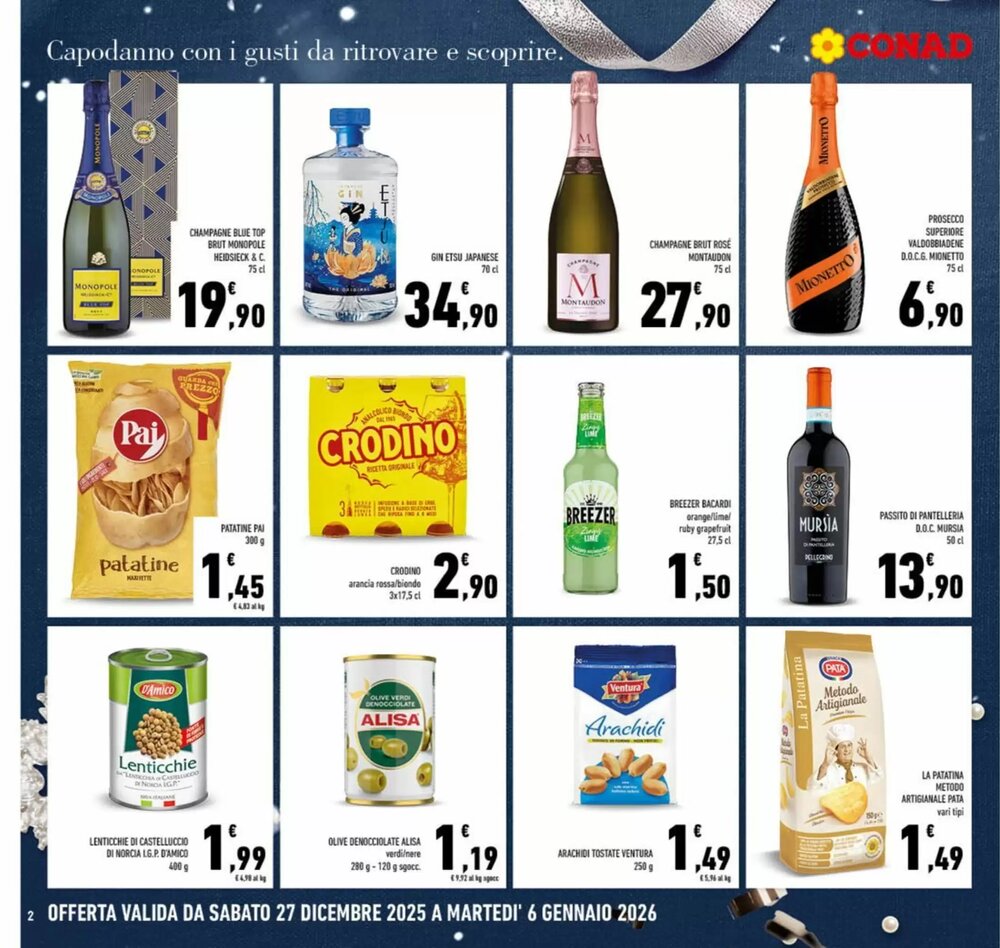 Volantino promozionale Conad  valide dal 27/12/2025 - Pagina 2.