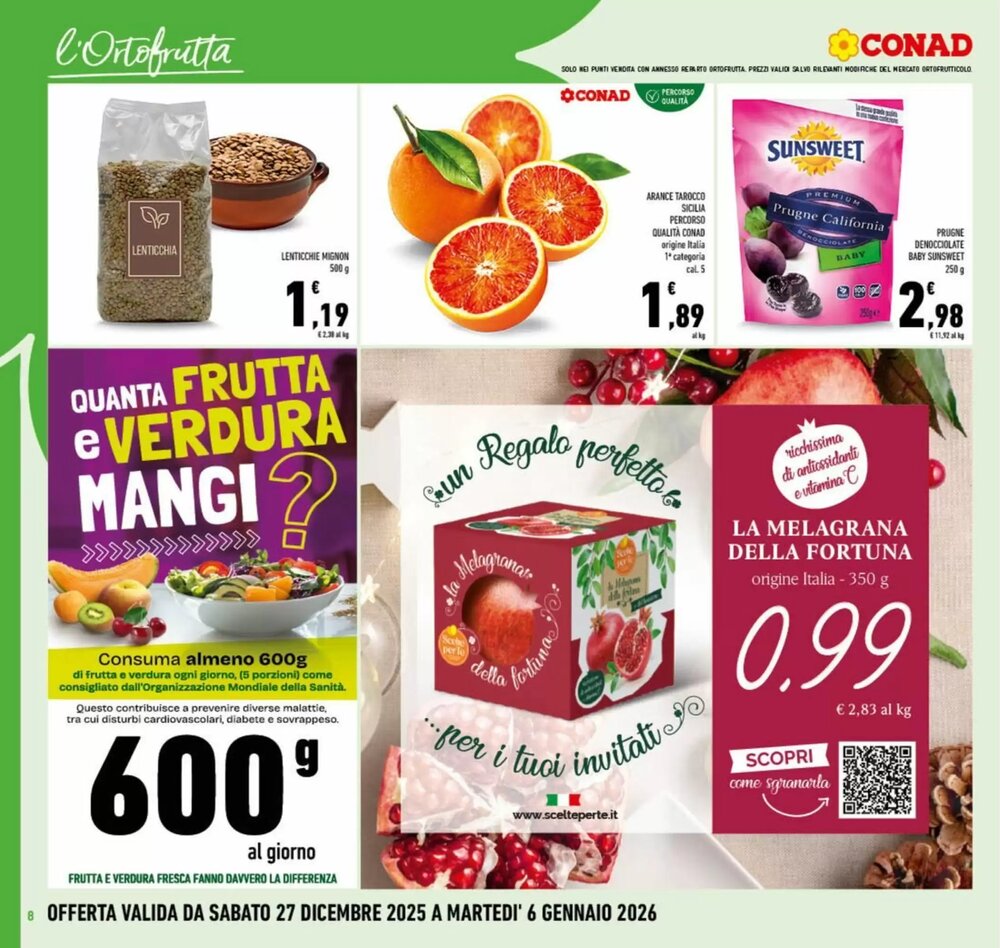 Volantino promozionale Conad  valide dal 27/12/2025 - Pagina 8.