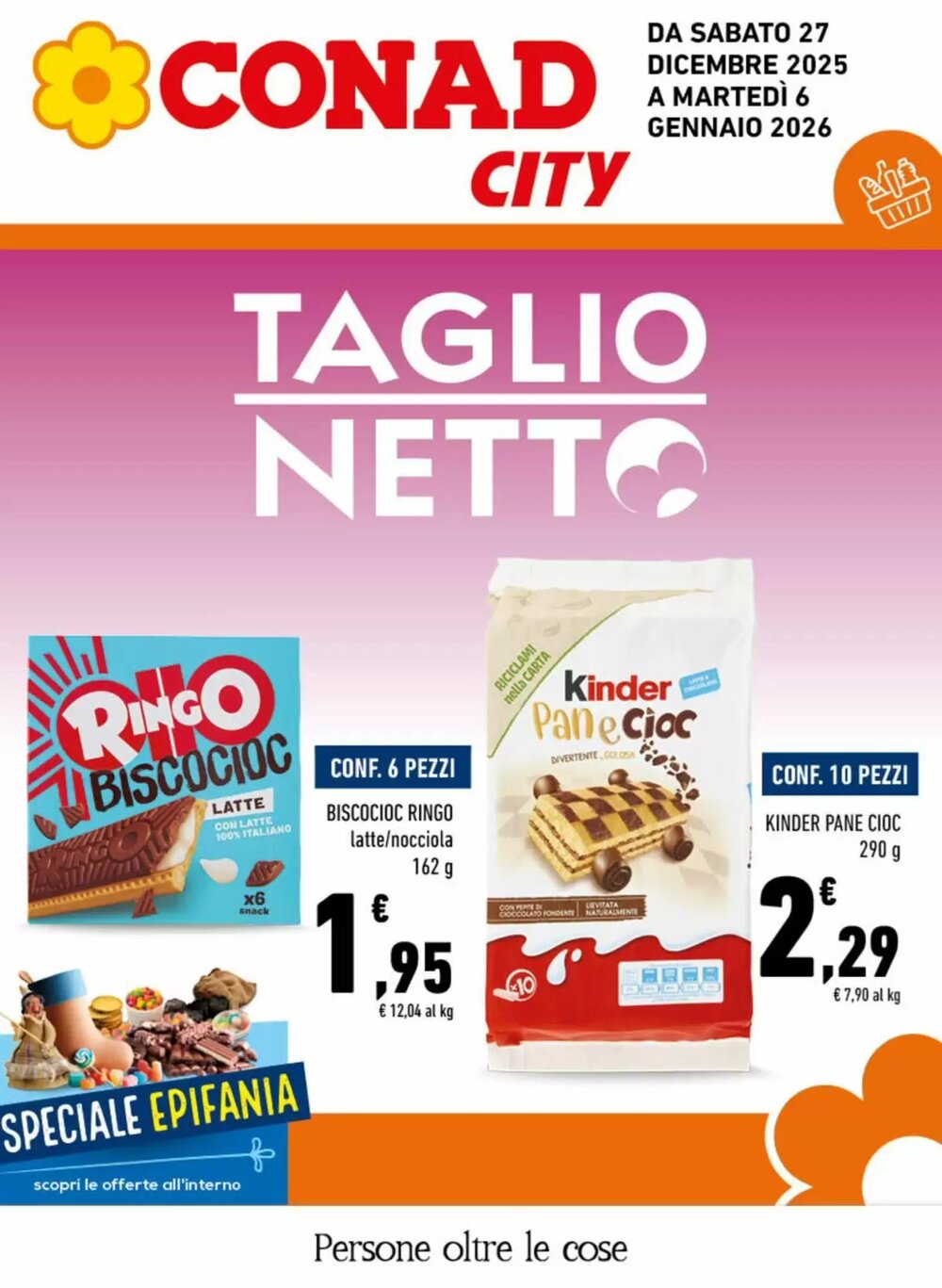 Volantino promozionale Conad City  valide dal 27/12/2025 - Pagina 1.