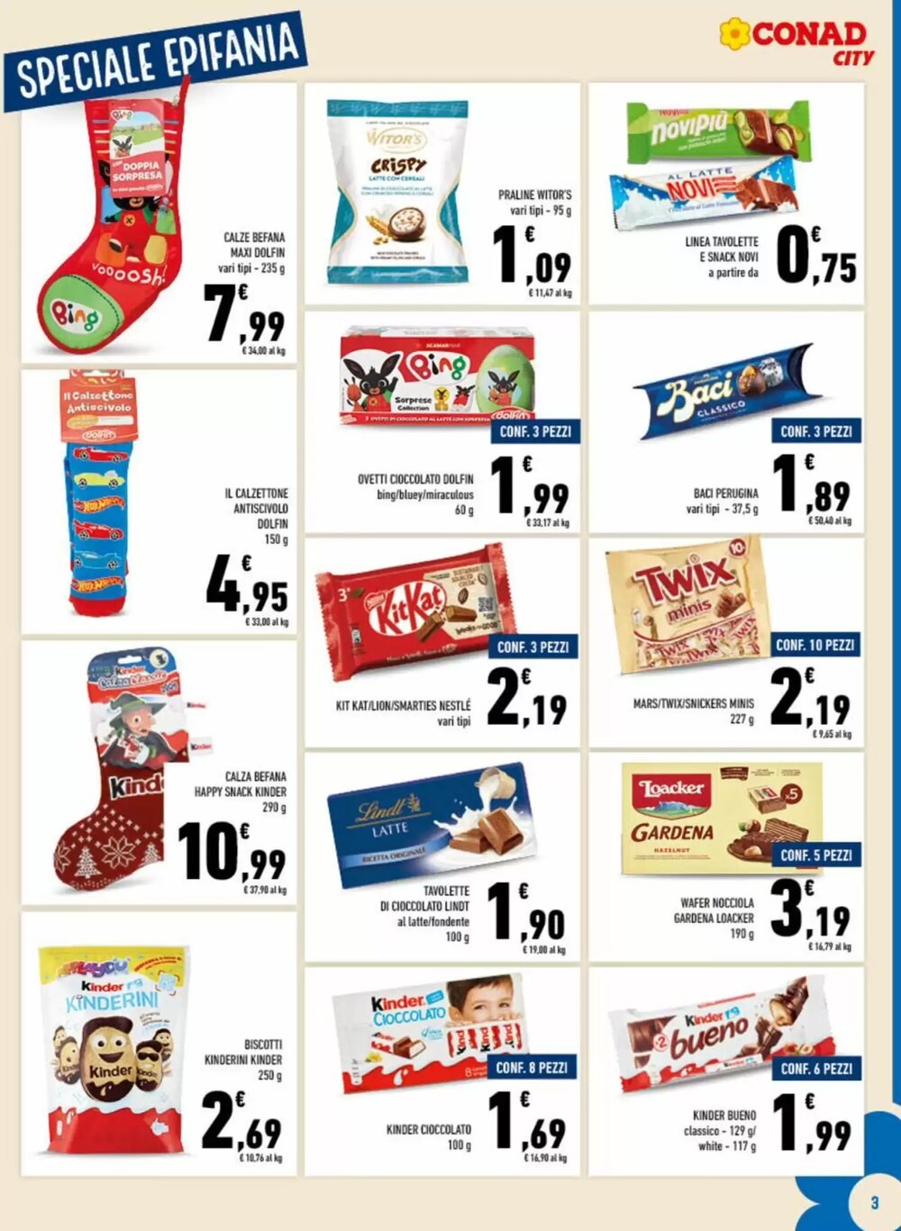 Volantino promozionale Conad City  valide dal 27/12/2025 - Pagina 3.