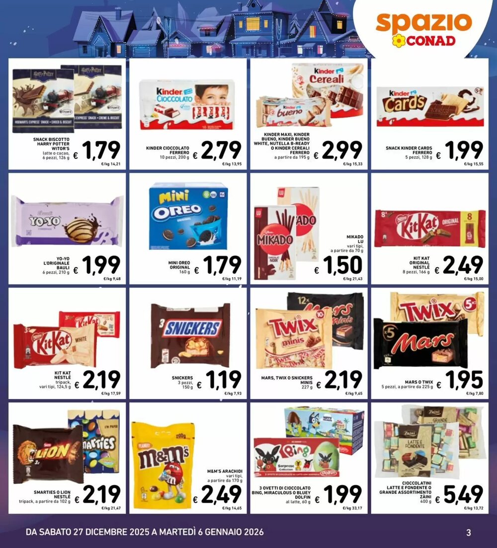 Volantino promozionale Spazio Conad  valide dal 27/12/2025 - Pagina 3.